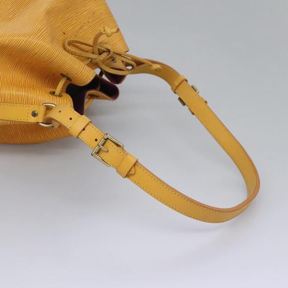LOUIS VUITTON Epi Petit Noe Shoulder Bag Yellow M44109 - Picture 7 of 16